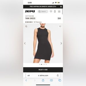 Skims mini dress